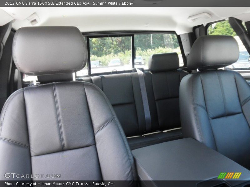 2013 Sierra 1500 SLE Extended Cab 4x4 Ebony Interior