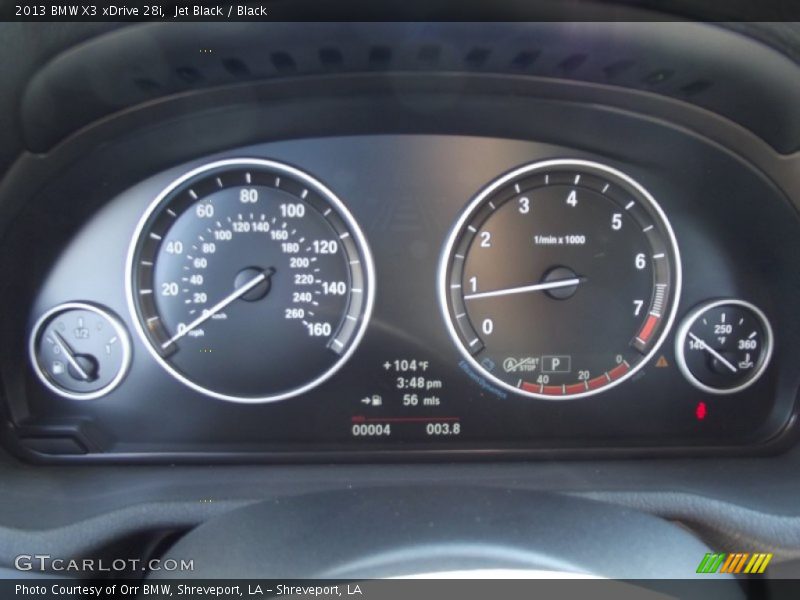 Jet Black / Black 2013 BMW X3 xDrive 28i