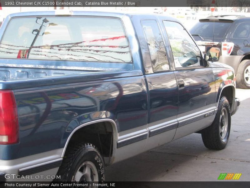 Catalina Blue Metallic / Blue 1992 Chevrolet C/K C1500 Extended Cab