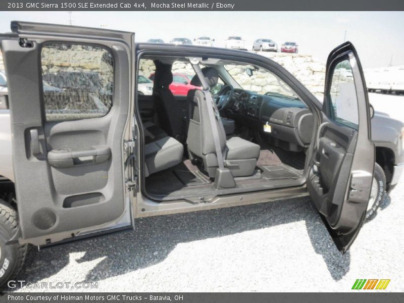  2013 Sierra 1500 SLE Extended Cab 4x4 Ebony Interior