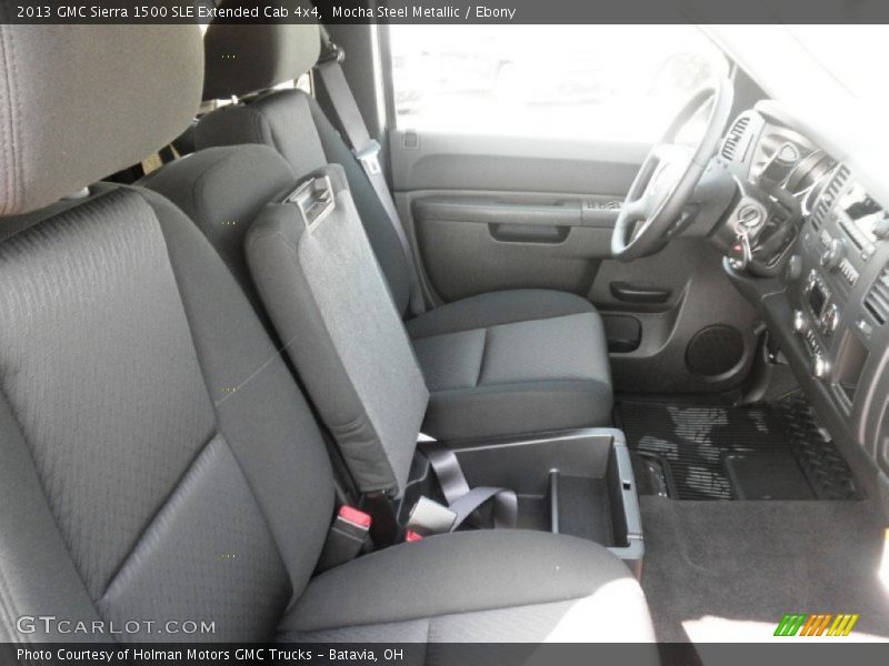 Mocha Steel Metallic / Ebony 2013 GMC Sierra 1500 SLE Extended Cab 4x4