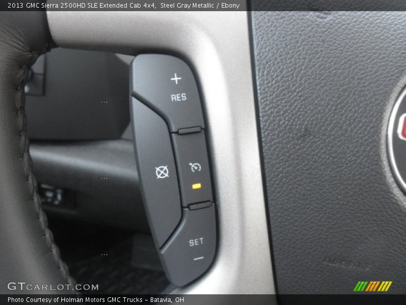 Controls of 2013 Sierra 2500HD SLE Extended Cab 4x4