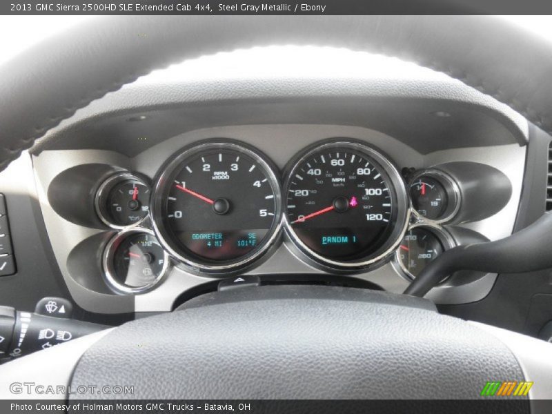  2013 Sierra 2500HD SLE Extended Cab 4x4 SLE Extended Cab 4x4 Gauges