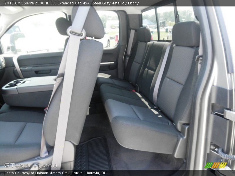  2013 Sierra 2500HD SLE Extended Cab 4x4 Ebony Interior