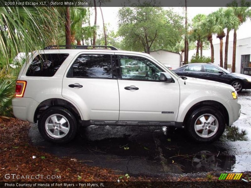 Oxford White / Stone 2008 Ford Escape XLT