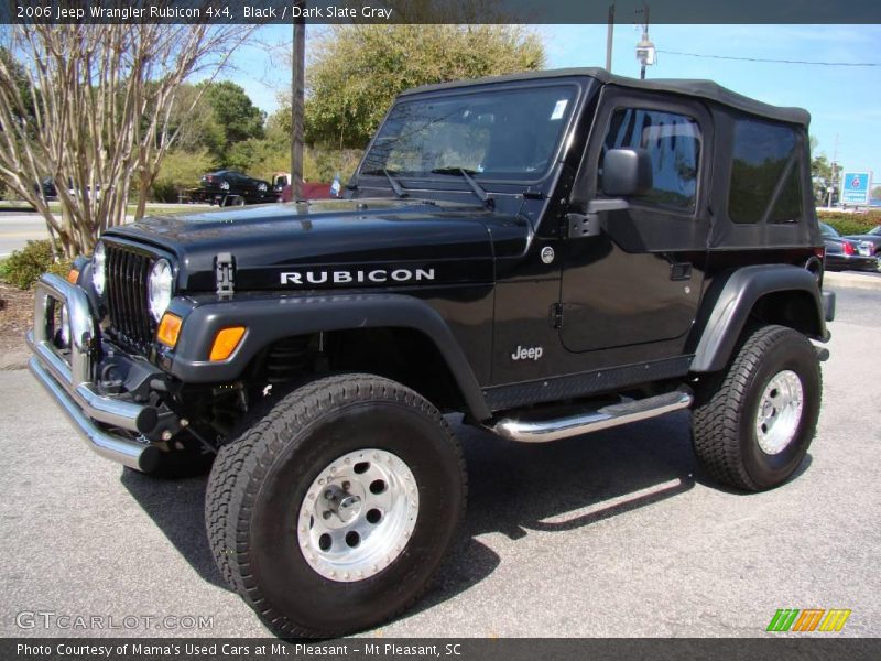 Black / Dark Slate Gray 2006 Jeep Wrangler Rubicon 4x4