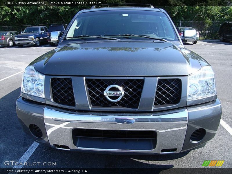 Smoke Metallic / Steel/Titanium 2004 Nissan Armada SE