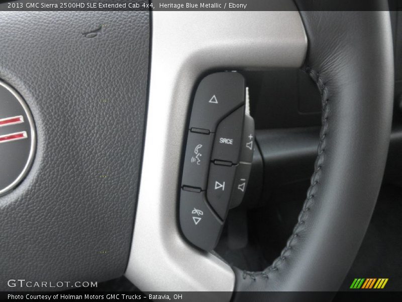 Controls of 2013 Sierra 2500HD SLE Extended Cab 4x4