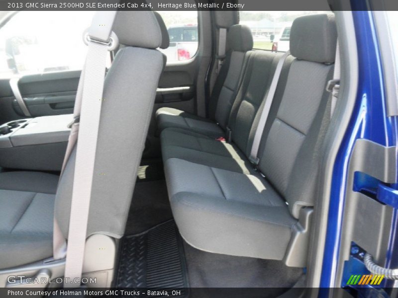  2013 Sierra 2500HD SLE Extended Cab 4x4 Ebony Interior