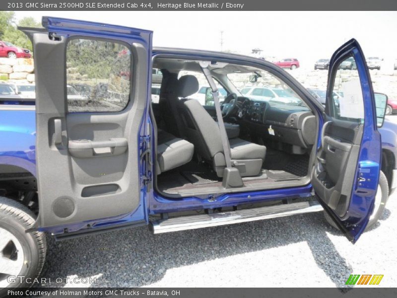  2013 Sierra 2500HD SLE Extended Cab 4x4 Ebony Interior