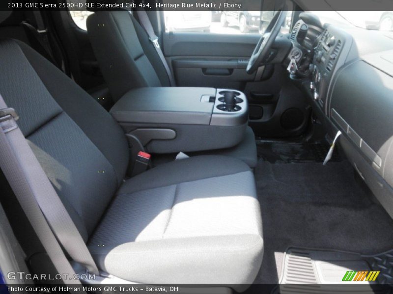  2013 Sierra 2500HD SLE Extended Cab 4x4 Ebony Interior