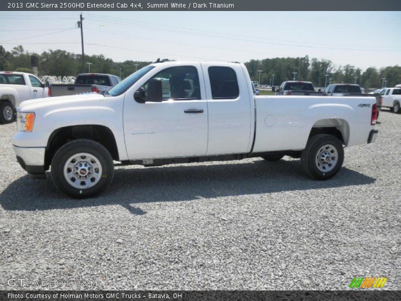  2013 Sierra 2500HD Extended Cab 4x4 Summit White