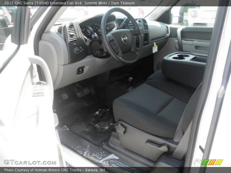  2013 Sierra 2500HD Extended Cab 4x4 Dark Titanium Interior