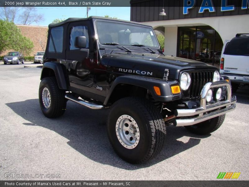 Black / Dark Slate Gray 2006 Jeep Wrangler Rubicon 4x4