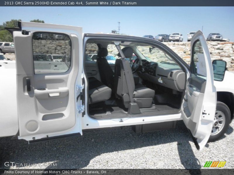  2013 Sierra 2500HD Extended Cab 4x4 Dark Titanium Interior
