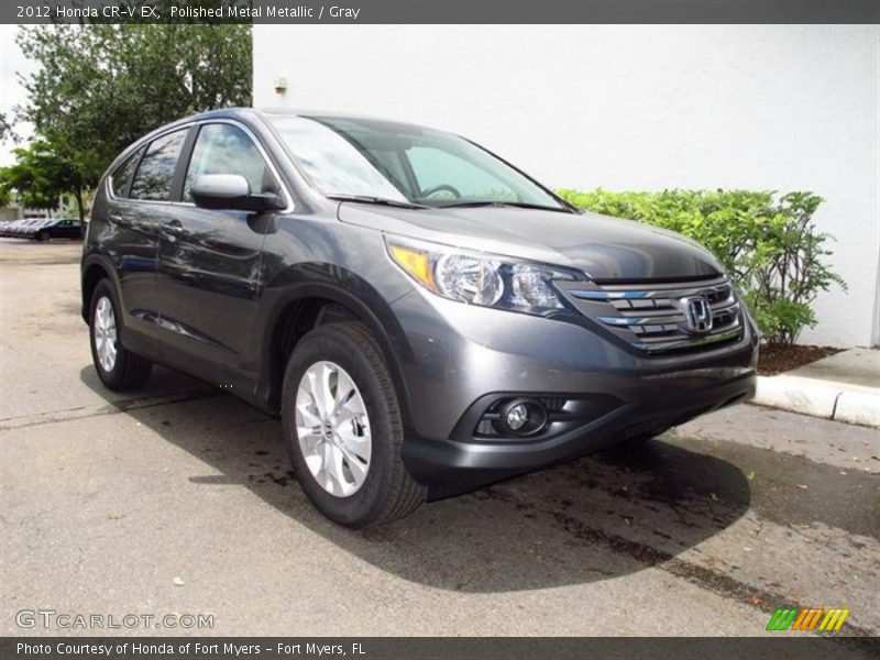 Polished Metal Metallic / Gray 2012 Honda CR-V EX