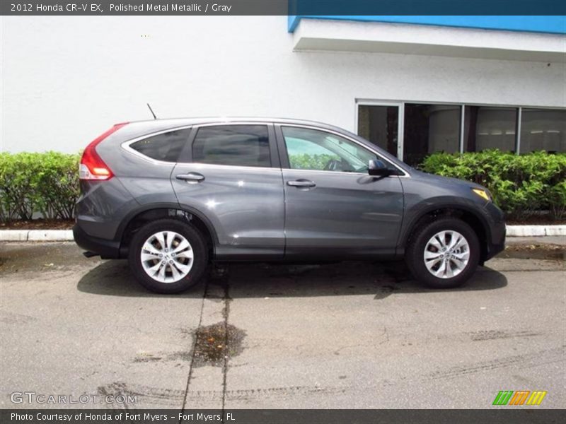 Polished Metal Metallic / Gray 2012 Honda CR-V EX