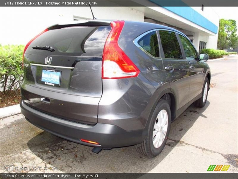 Polished Metal Metallic / Gray 2012 Honda CR-V EX