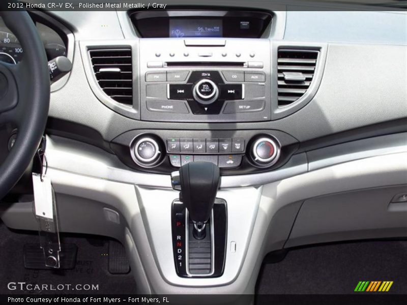 Polished Metal Metallic / Gray 2012 Honda CR-V EX