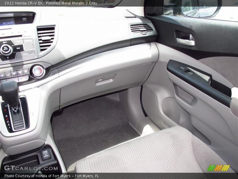 Polished Metal Metallic / Gray 2012 Honda CR-V EX