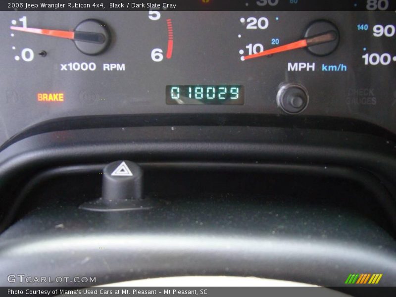 Black / Dark Slate Gray 2006 Jeep Wrangler Rubicon 4x4