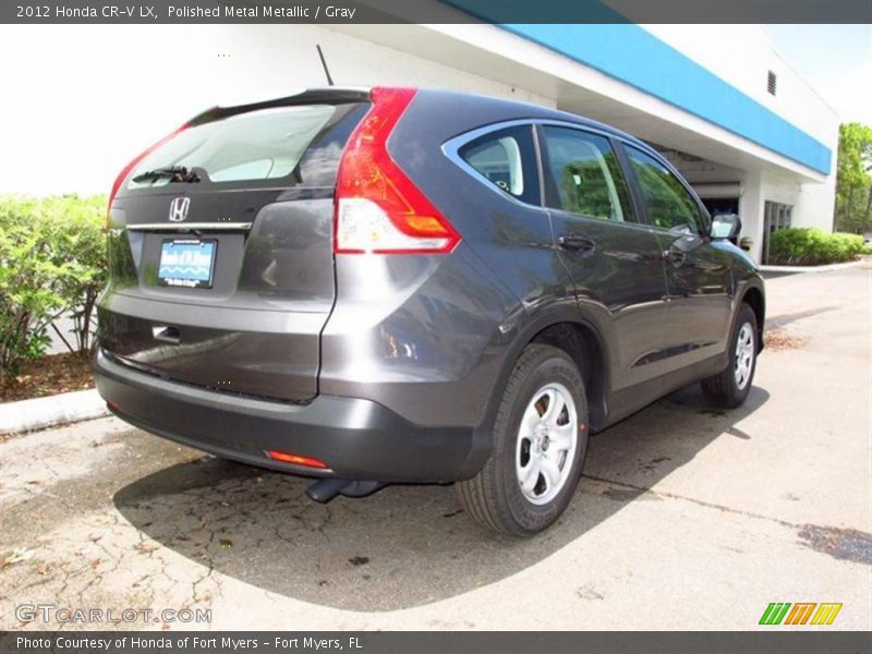Polished Metal Metallic / Gray 2012 Honda CR-V LX