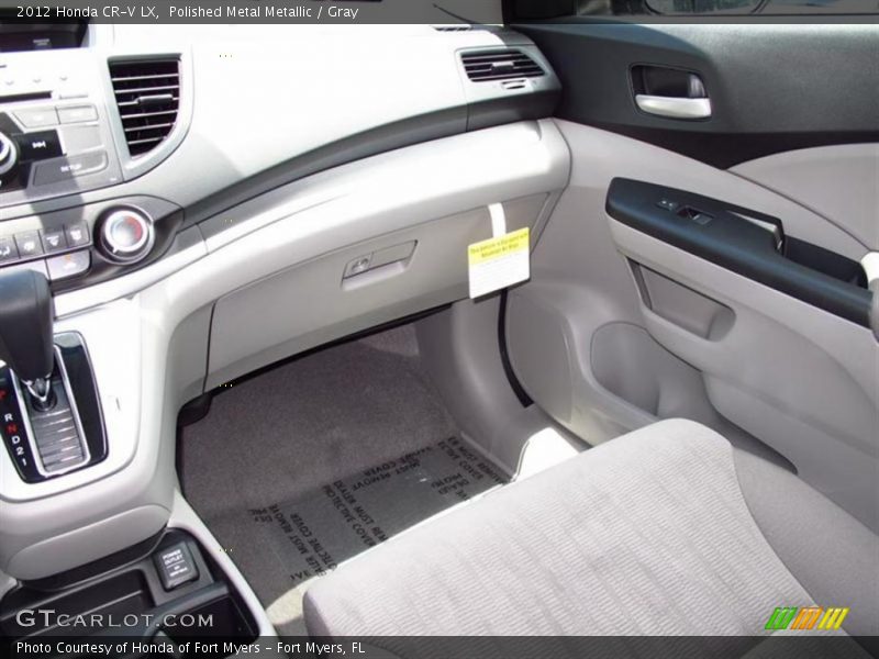 Polished Metal Metallic / Gray 2012 Honda CR-V LX