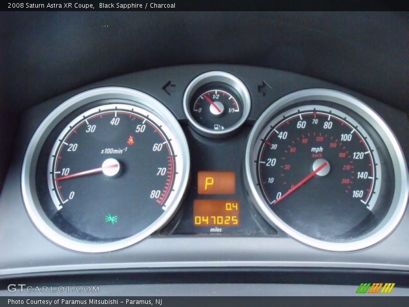 Black Sapphire / Charcoal 2008 Saturn Astra XR Coupe