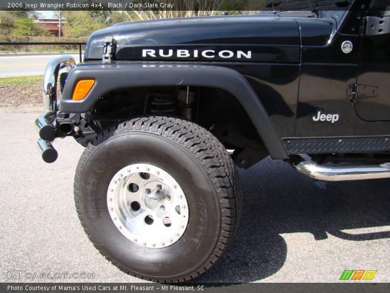 Black / Dark Slate Gray 2006 Jeep Wrangler Rubicon 4x4