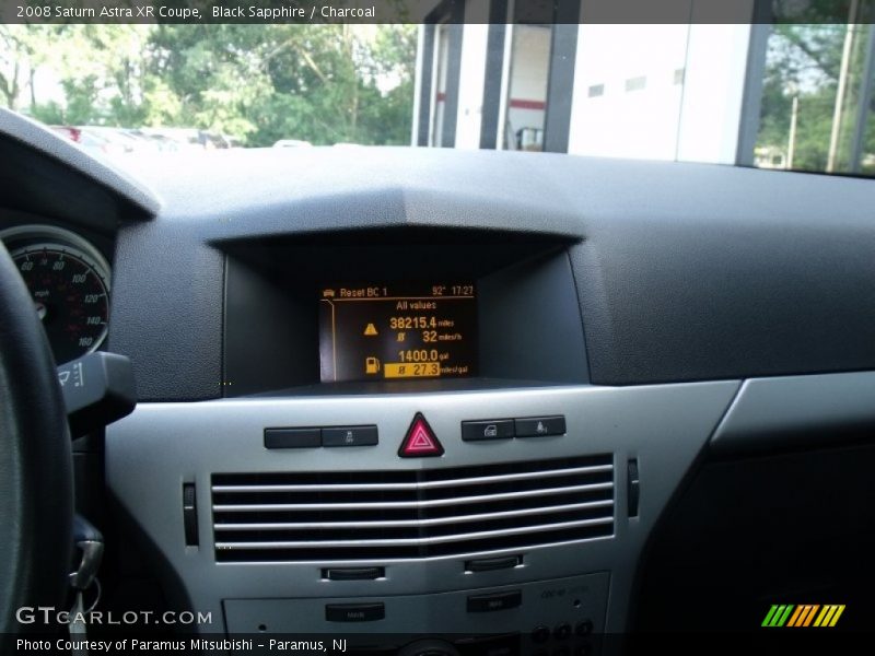 Black Sapphire / Charcoal 2008 Saturn Astra XR Coupe