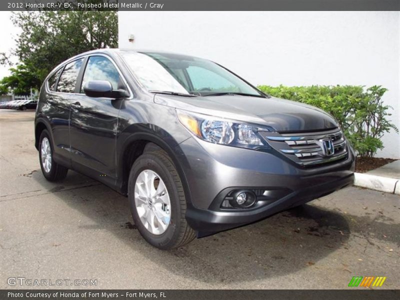 Polished Metal Metallic / Gray 2012 Honda CR-V EX