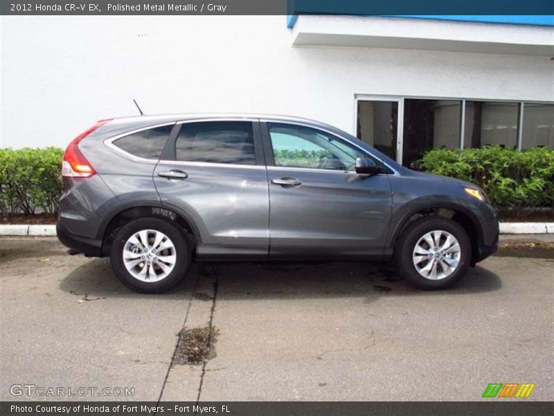 Polished Metal Metallic / Gray 2012 Honda CR-V EX