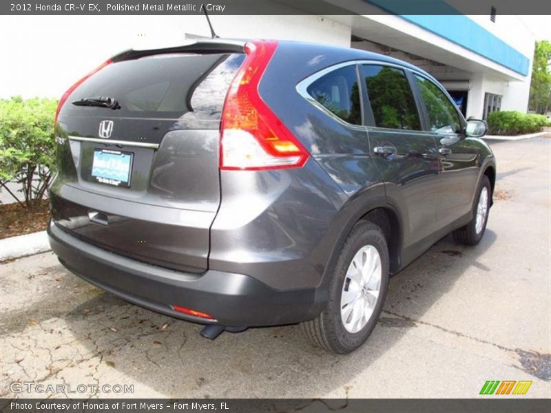 Polished Metal Metallic / Gray 2012 Honda CR-V EX