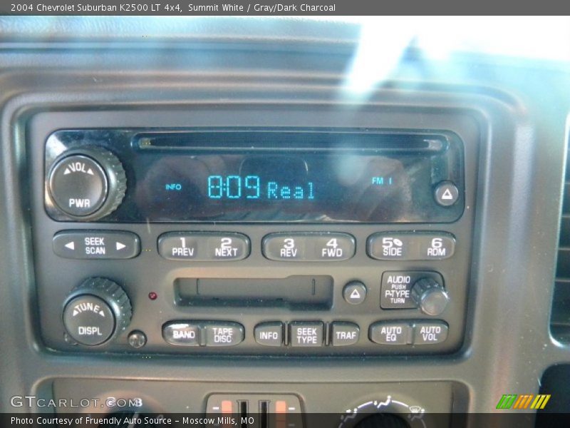 Summit White / Gray/Dark Charcoal 2004 Chevrolet Suburban K2500 LT 4x4