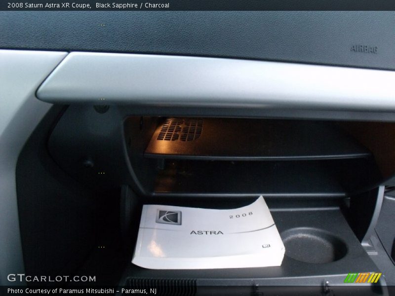 Black Sapphire / Charcoal 2008 Saturn Astra XR Coupe