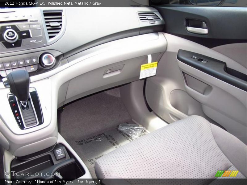 Polished Metal Metallic / Gray 2012 Honda CR-V EX