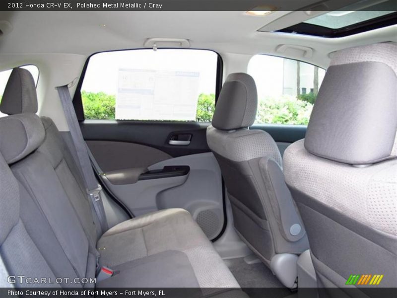 Polished Metal Metallic / Gray 2012 Honda CR-V EX