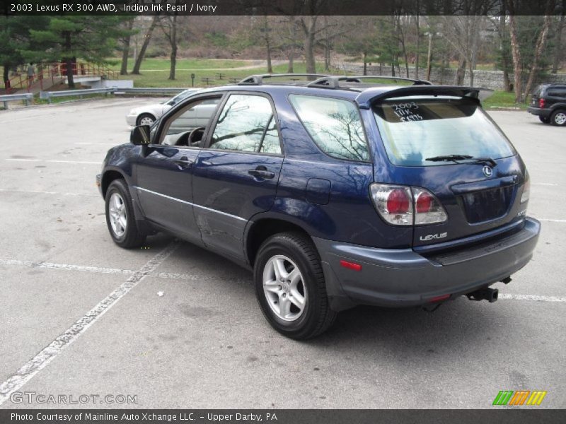 Indigo Ink Pearl / Ivory 2003 Lexus RX 300 AWD