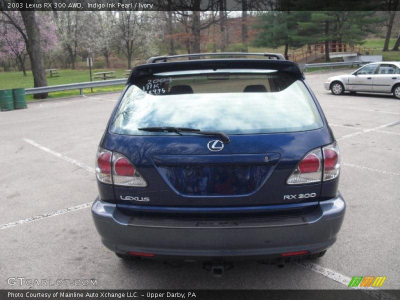 Indigo Ink Pearl / Ivory 2003 Lexus RX 300 AWD