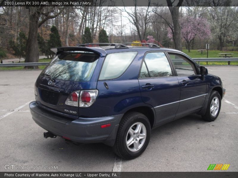 Indigo Ink Pearl / Ivory 2003 Lexus RX 300 AWD