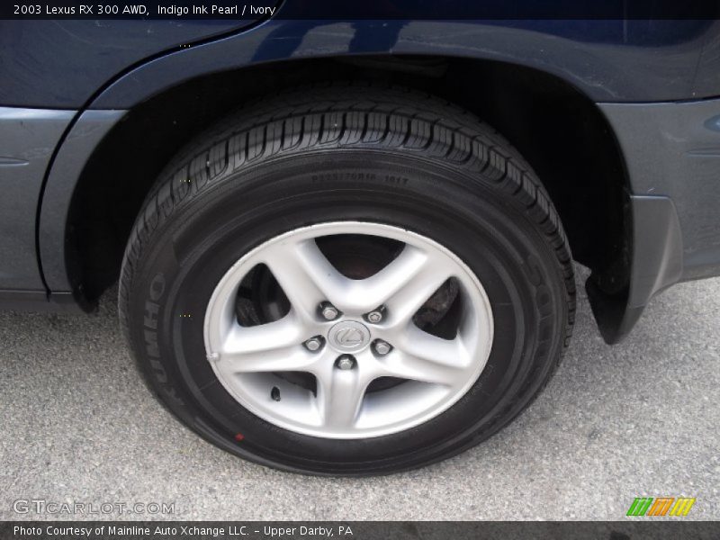Indigo Ink Pearl / Ivory 2003 Lexus RX 300 AWD