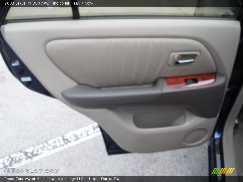 Indigo Ink Pearl / Ivory 2003 Lexus RX 300 AWD