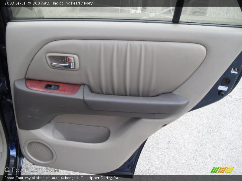 Indigo Ink Pearl / Ivory 2003 Lexus RX 300 AWD