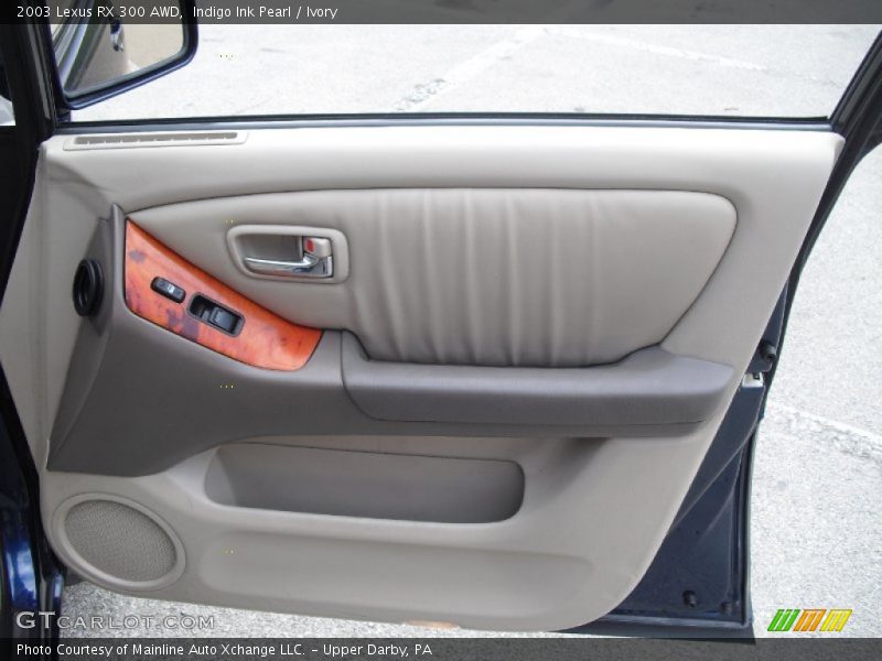 Indigo Ink Pearl / Ivory 2003 Lexus RX 300 AWD