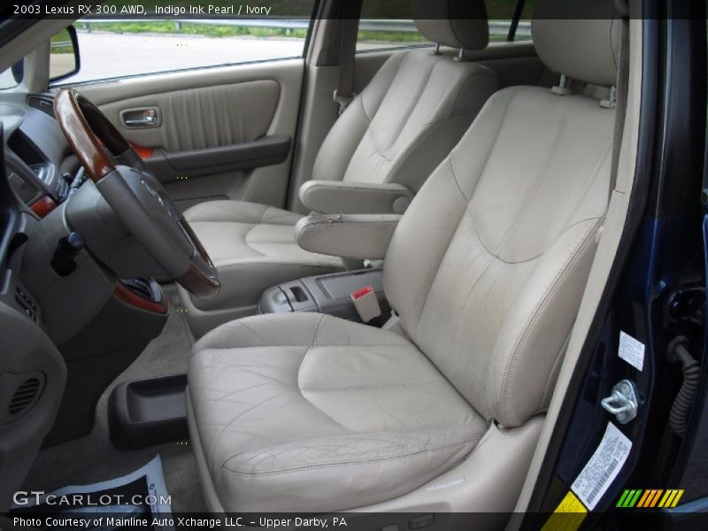 Indigo Ink Pearl / Ivory 2003 Lexus RX 300 AWD