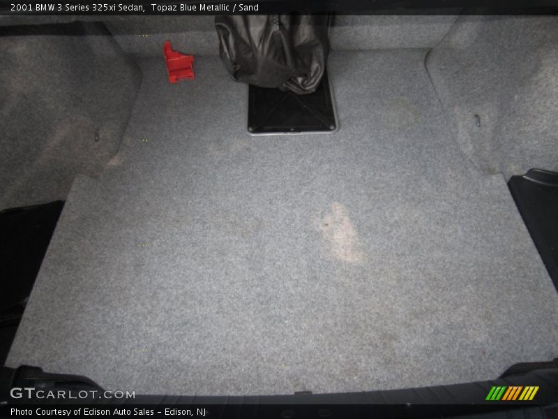 Topaz Blue Metallic / Sand 2001 BMW 3 Series 325xi Sedan