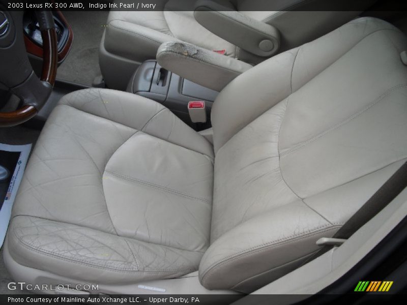 Indigo Ink Pearl / Ivory 2003 Lexus RX 300 AWD