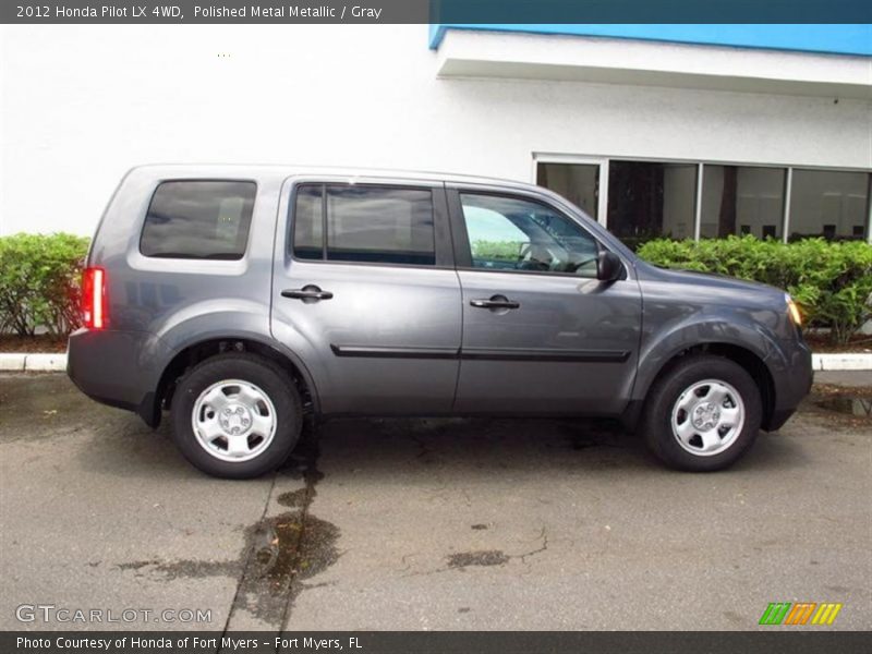 Polished Metal Metallic / Gray 2012 Honda Pilot LX 4WD