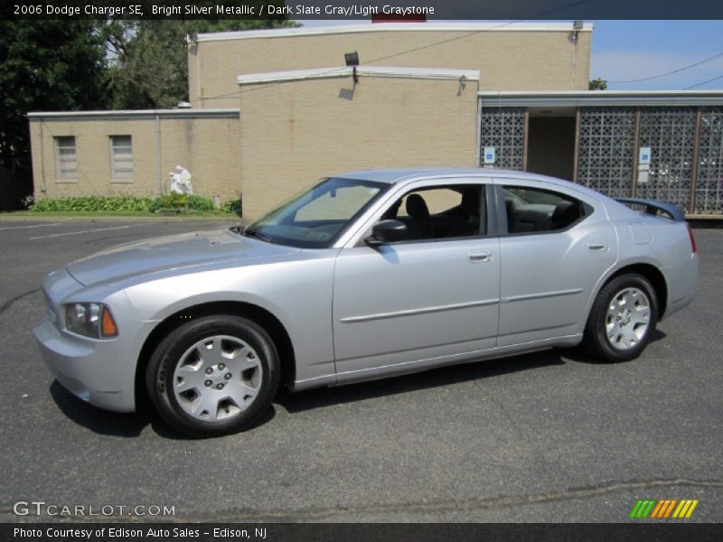 Bright Silver Metallic / Dark Slate Gray/Light Graystone 2006 Dodge Charger SE