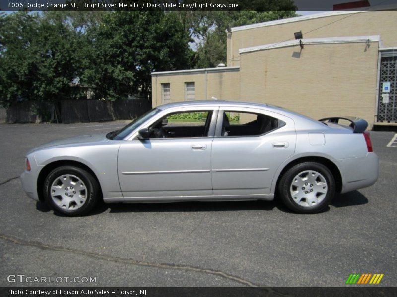 Bright Silver Metallic / Dark Slate Gray/Light Graystone 2006 Dodge Charger SE